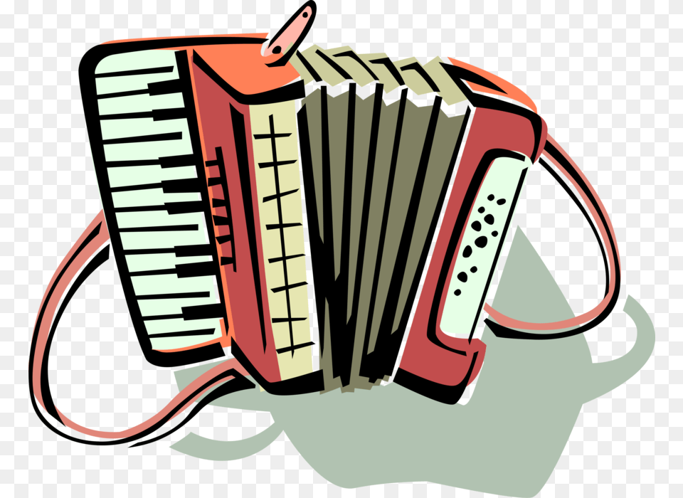 Vector Illustration Of Accordion Bellows Driven Musical Caprice Musette Valse, Musical Instrument Free Png Download