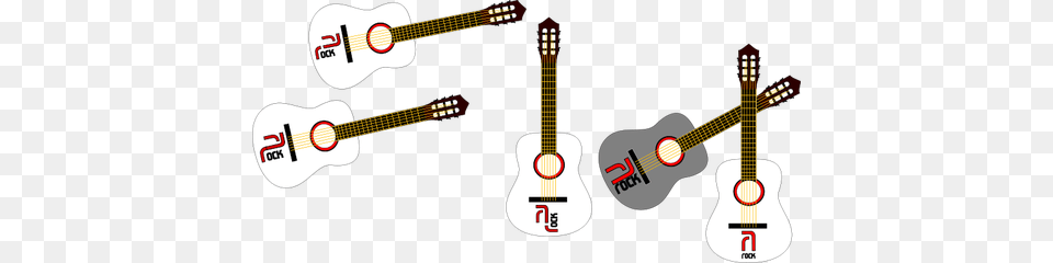 Vector Illustration Of Acoustic Guitar Guitar Clip Art Borders, Bass Guitar, Musical Instrument Free Png Download