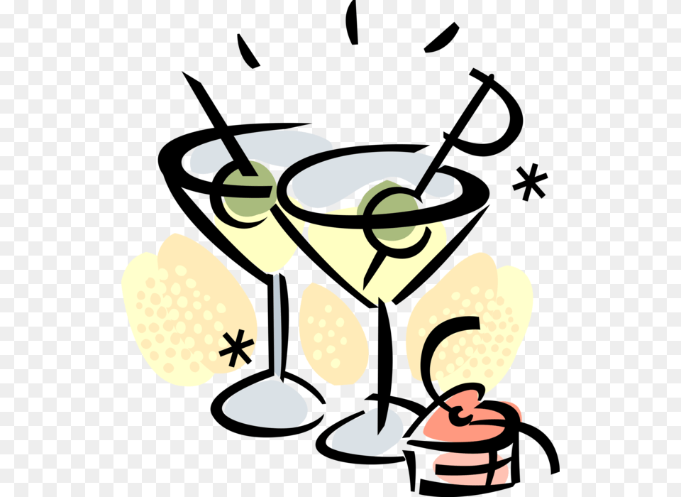 Vector Illustration Of Alcohol Beverage Martini Cocktails Mixgetrnke Clipart, Cocktail, Cartoon, Person, Baby Free Transparent Png