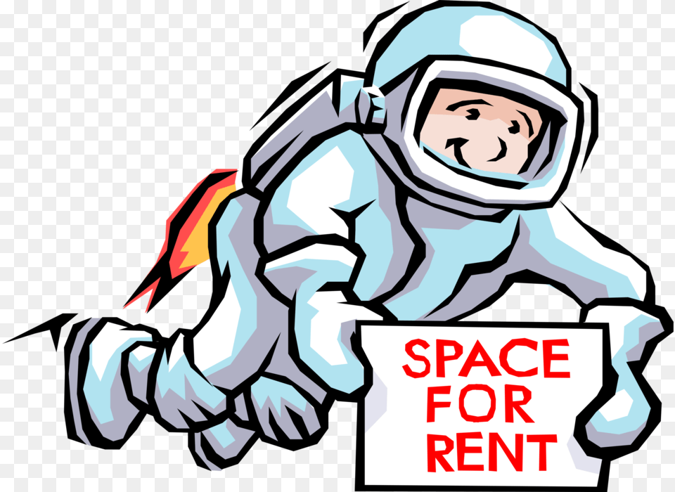 Vector Illustration Of Astronaut Spaceman With For, Baby, Person, Face, Head Png Image