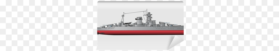 Vector Illustration Of Battleship Wall Mural Pixers T2 Tanker, Cruiser, Military, Navy, Ship Free Transparent Png