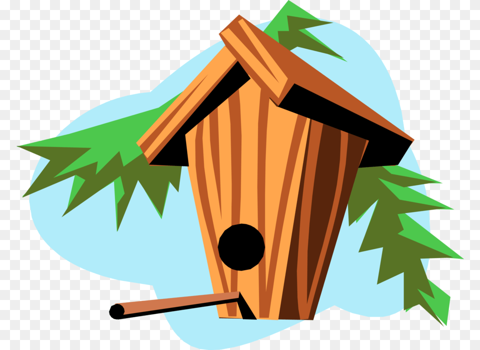 Vector Illustration Of Birdhouse Or Birdbox Nest Boxes Bird Houses, Architecture, Building, Housing, Outdoors Free Transparent Png