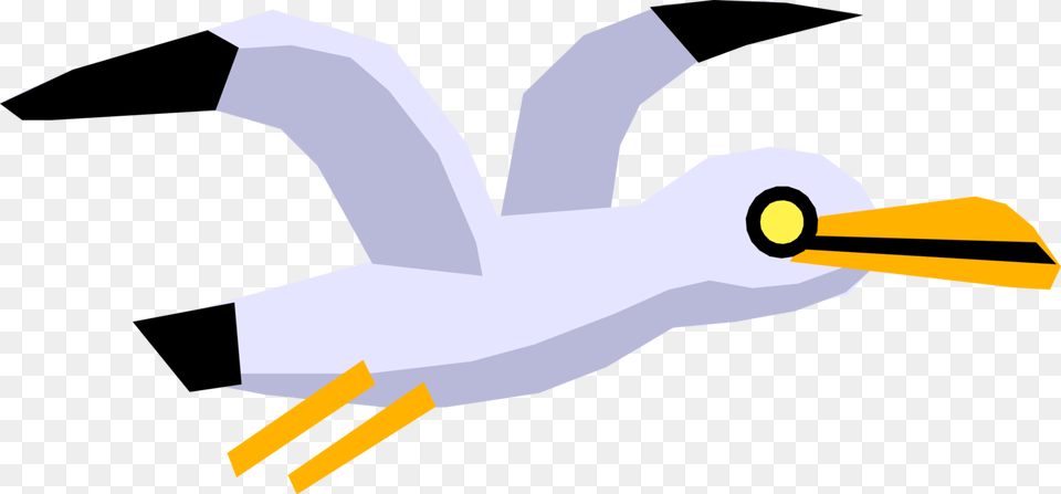 Vector Illustration Of Cartoon Feathered Vertebrate Seabird Cartoon, Animal, Bird, Beak Free Png