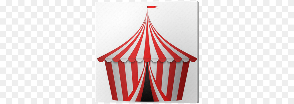 Vector Illustration Of Circus Tent Canvas Print Pixers La Carpa De Un Circo, Leisure Activities Free Png Download