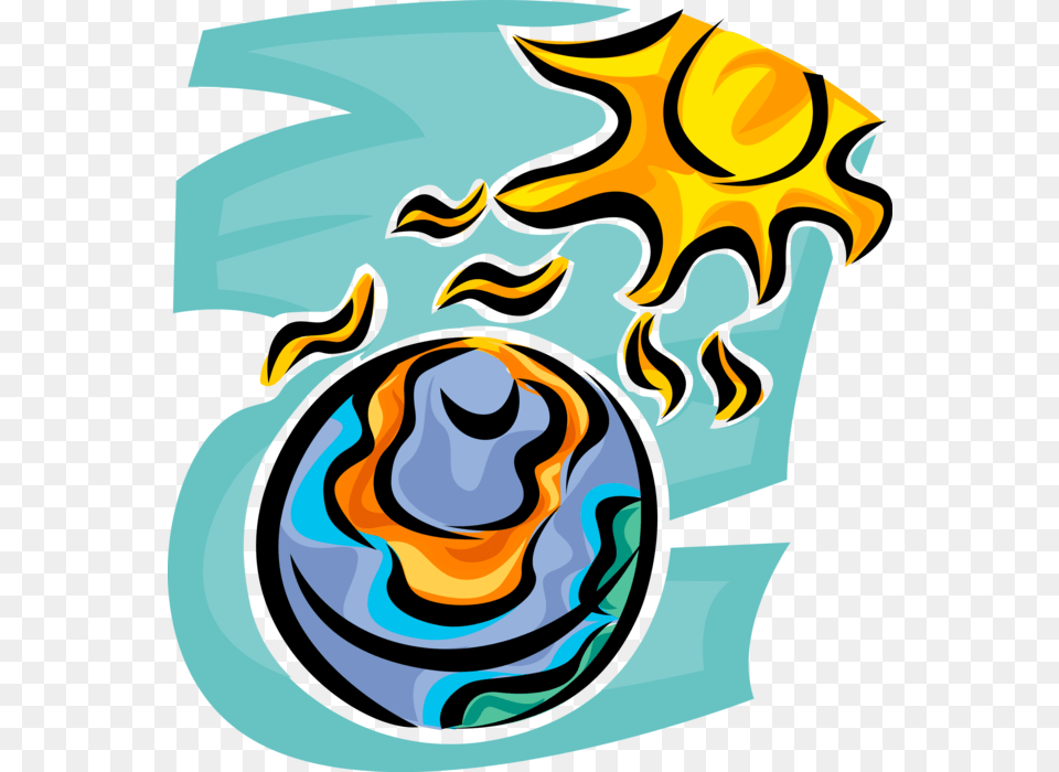 Vector Illustration Of Climate Change Global Warming Global Warming Vector, Art, Graphics, Baby, Person Free Png Download