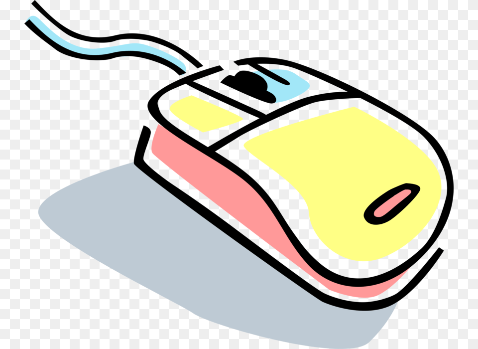 Vector Illustration Of Computer Mouse Pointing Device, Computer Hardware, Electronics, Hardware, Smoke Pipe Free Png