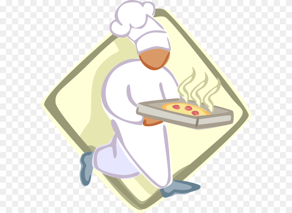 Vector Illustration Of Culinary Chef With White Hat Illustration, Clothing, Glove Free Png