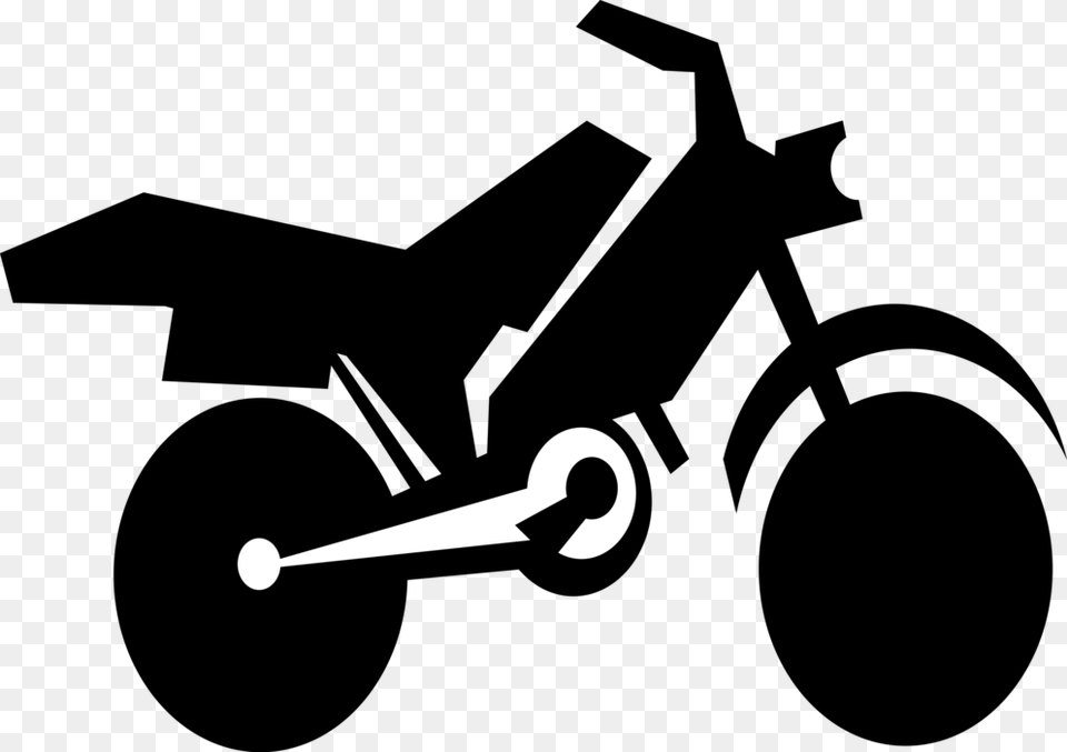 Vector Illustration Of Dirt Bike Motorcycle Or Motorbike, Baseball, Baseball Bat, Sport Free Png