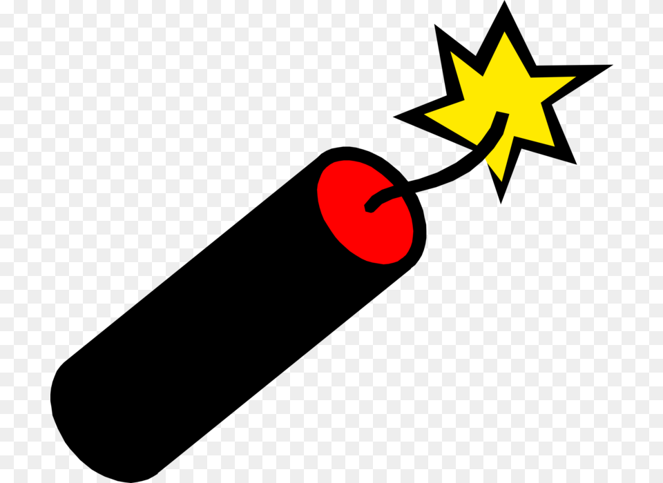 Vector Illustration Of Dynamite Tnt Firecracker Fireworks Firecracker Clipart, Star Symbol, Symbol Png