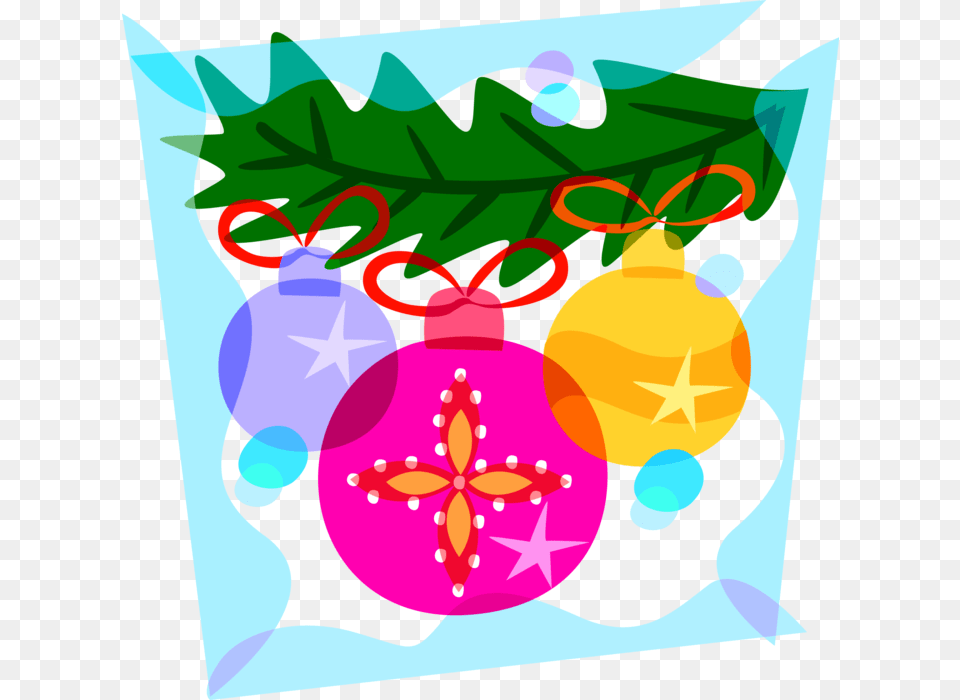 Vector Illustration Of Festive Season Christmas Ornament Illustration, Food, Sweets, Dynamite, Weapon Free Transparent Png