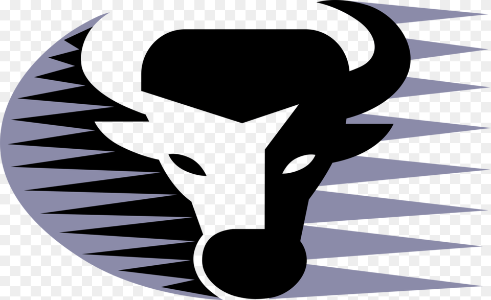 Vector Illustration Of Financial Stock Market Bull, Silhouette, Aircraft, Airplane, Light Png