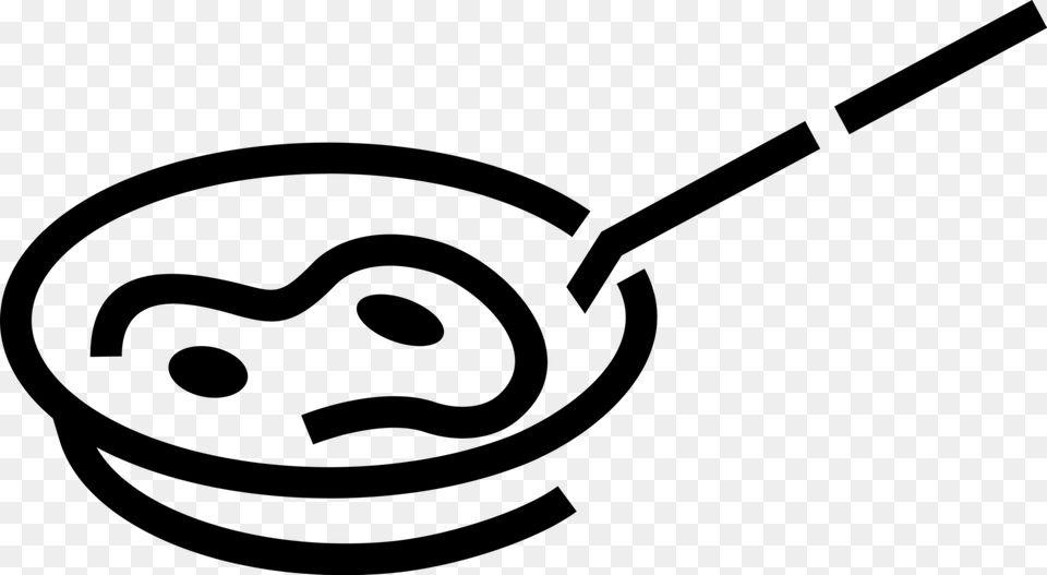 Vector Illustration Of Frying Pan Frypan Or Skillet, Gray Png