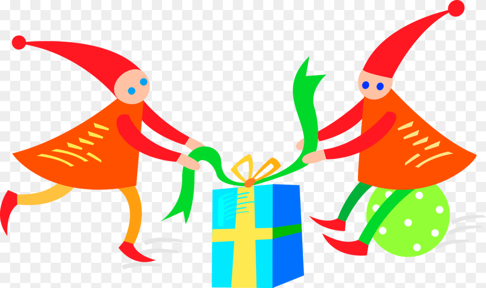Vector Illustration Of Holiday Festive Season Christmas, Art, Baby, Person, Elf Png Image