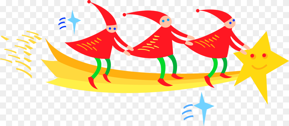 Vector Illustration Of Holiday Festive Season Christmas, Boat, Transportation, Vehicle, Baby Free Png