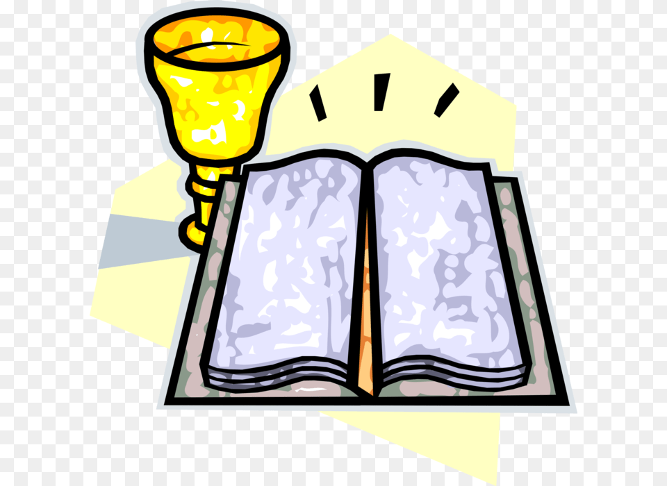 Vector Illustration Of Holy Bible Book Product Of Divine Mary The Queen College, Light, Publication, Lamp, Lighting Free Png Download
