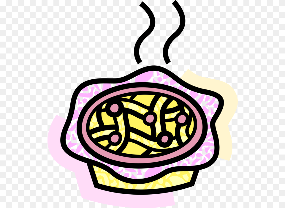 Vector Illustration Of Italian Cuisine Spaghetti Flour, Wristwatch, Purple, Arm, Body Part Free Png Download