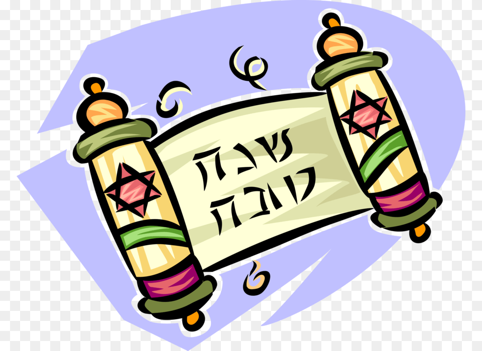 Vector Illustration Of Jewish Pentateuch Hebrew Torah Pentateuch Clipart, Text, Baby, Person Png Image