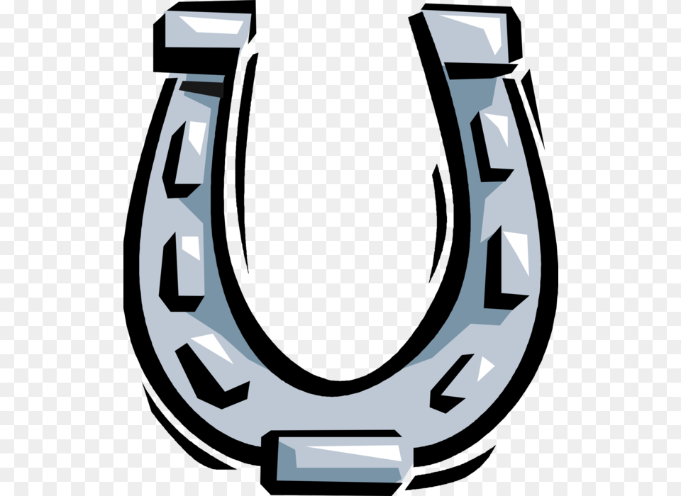 Vector Illustration Of Lucky Horseshoe Good Luck Protective Hufeisen, Ammunition, Grenade, Weapon Free Transparent Png