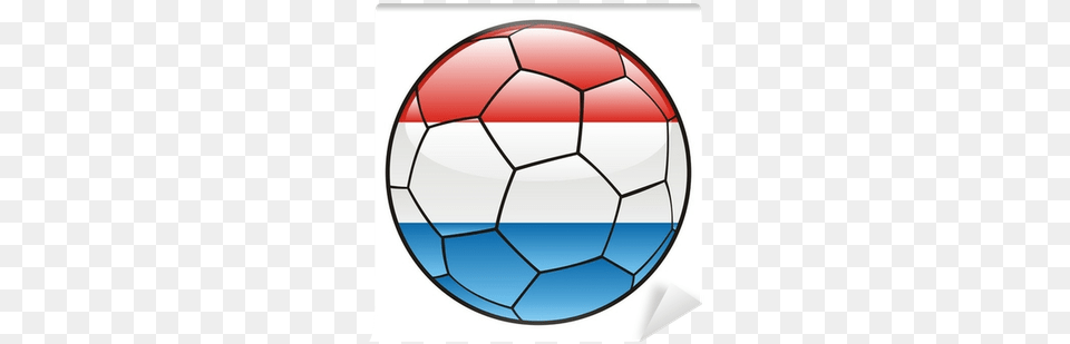 Vector Illustration Of Luxembourg Flag On Soccer Ball Hawaiian Flag Soccer Ball, Football, Soccer Ball, Sport, Sphere Png
