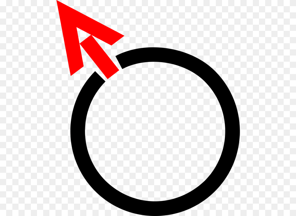 Vector Illustration Of Male Sex Gender Mars Symbol, Logo, Text Free Png Download