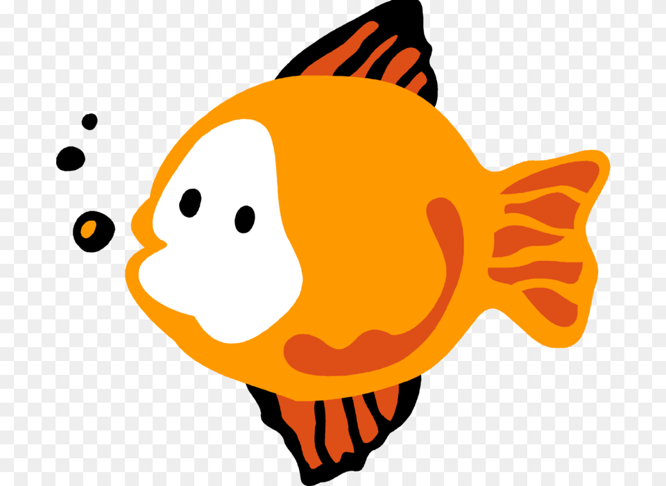 Vector Illustration Of Marine Aquatic Tropical Fish, Animal, Sea Life, Goldfish, Mammal Free Png