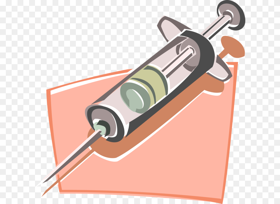 Vector Illustration Of Medical Vaccination Hypodermic Techniques Of Drug Administration, Injection Png