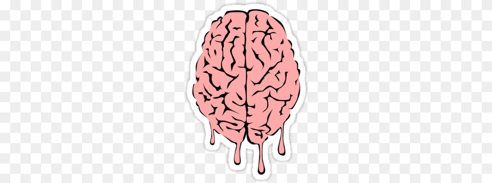 Vector Illustration Of Melting Brain By Diabolickalplan Brain, Baby, Person Free Png Download