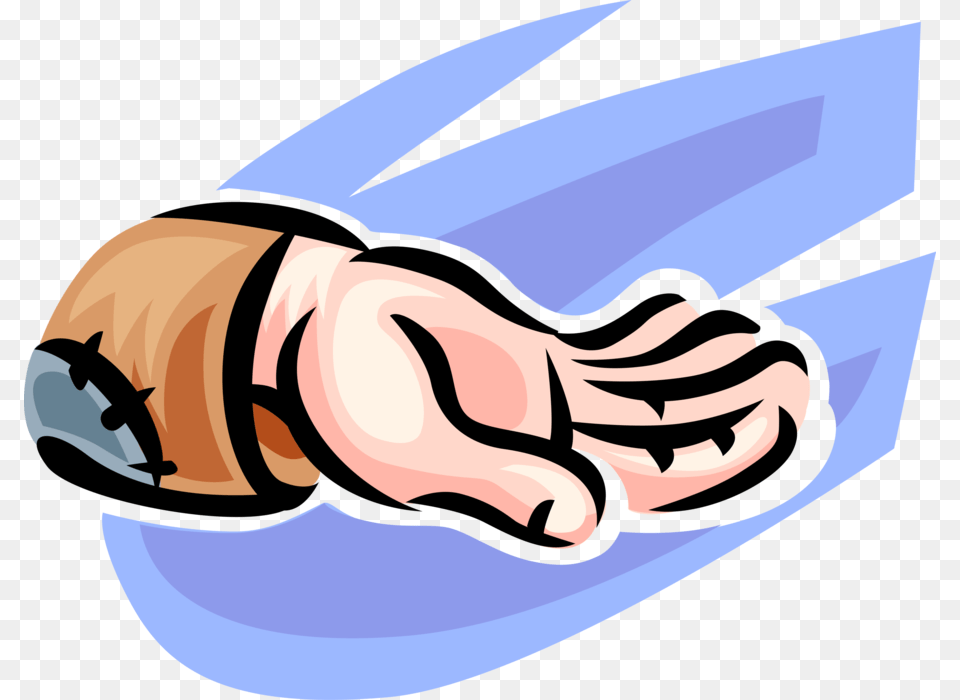 Vector Illustration Of Panhandler Hand Accepts Handout, Body Part, Person, People, Animal Free Png