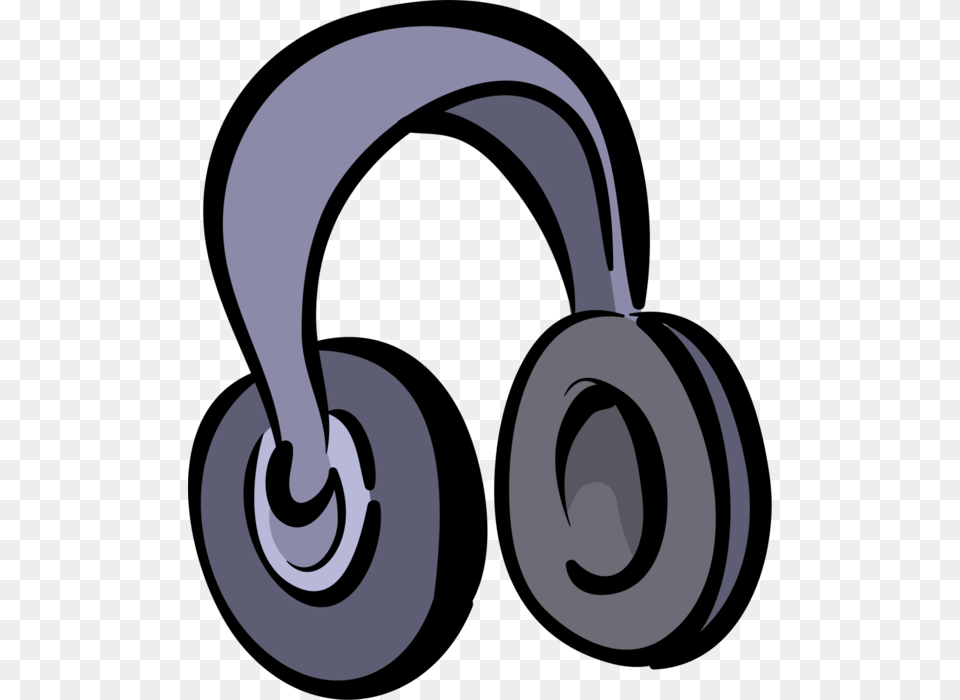 Vector Illustration Of Personal Audio Stereo Earphone, Electronics, Headphones Png Image