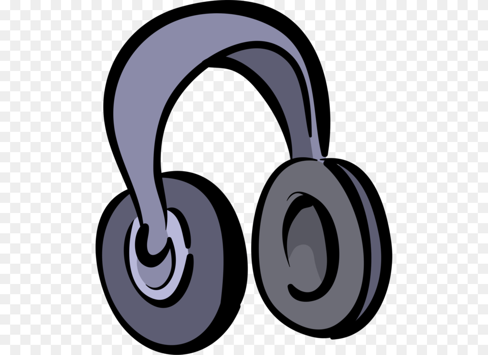 Vector Illustration Of Personal Audio Stereo Earphone Headphones, Electronics Free Transparent Png