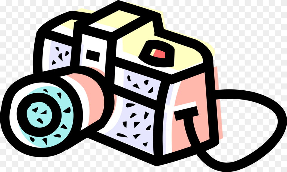 Vector Illustration Of Photography Digital Slr, Camera, Electronics Free Transparent Png