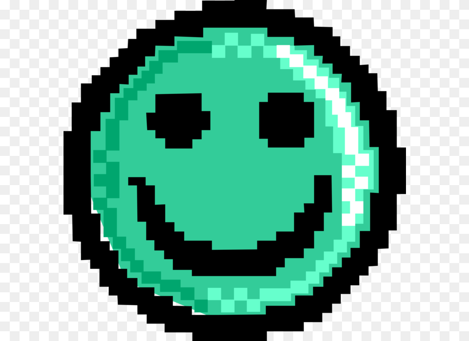 Vector Illustration Of Pixelated Bitmap Happy Face Deadpool Logo Pixel Art, Birthday Cake, Cake, Cream, Dessert Png
