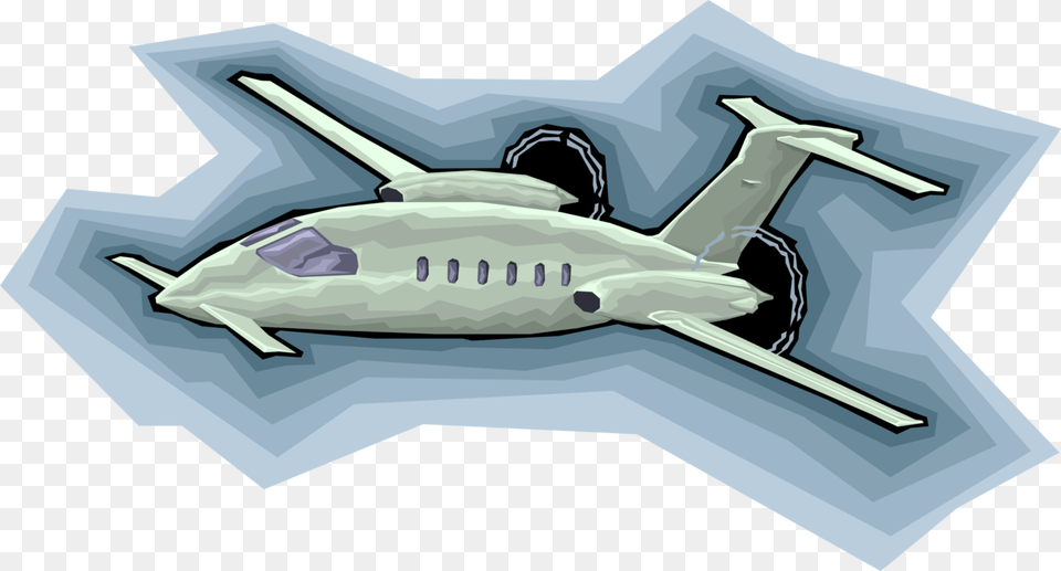 Vector Illustration Of Private Executive Corporate Aerospace Manufacturer, Aircraft, Airplane, Jet, Transportation Free Transparent Png