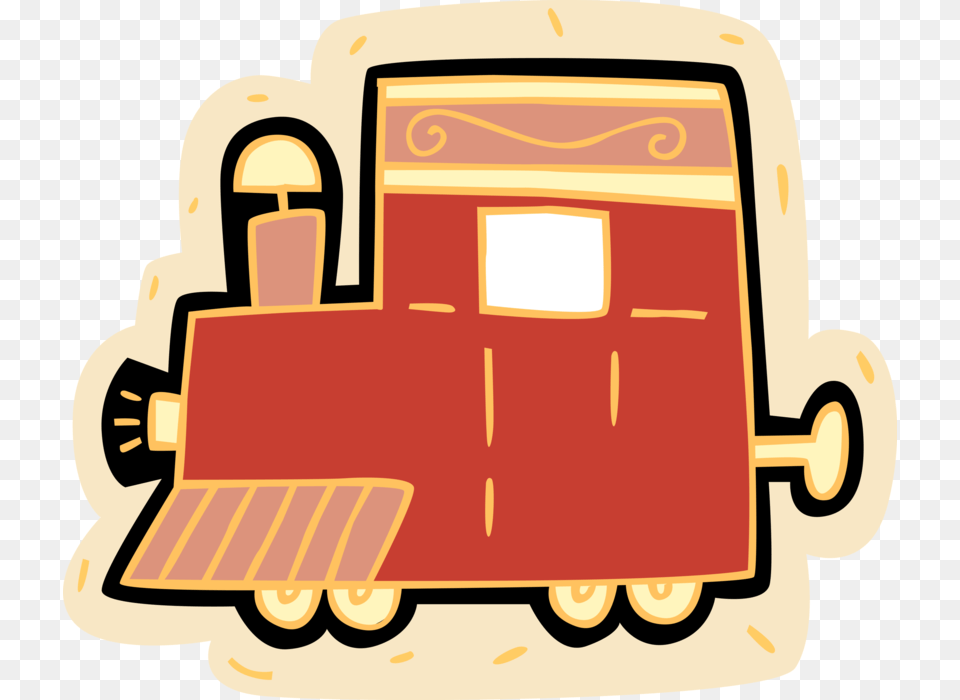 Vector Illustration Of Railroad Rail Transport Speeding, Bulldozer, Machine, Wheel Free Png