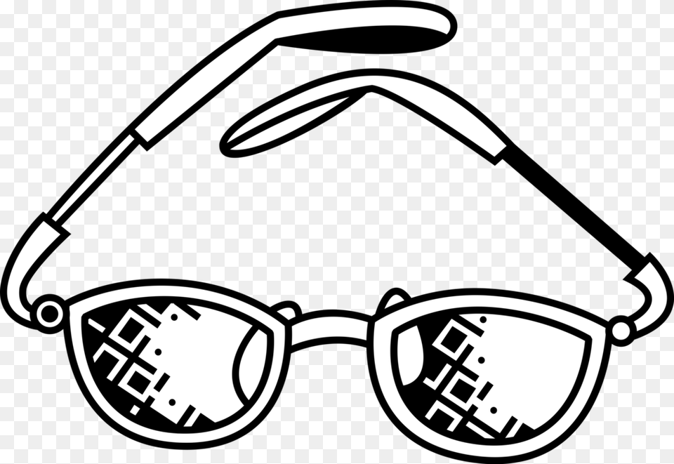 Vector Illustration Of Reading Glasses Eyeglasses To Glasses, Accessories, Stencil, Goggles, Blade Png