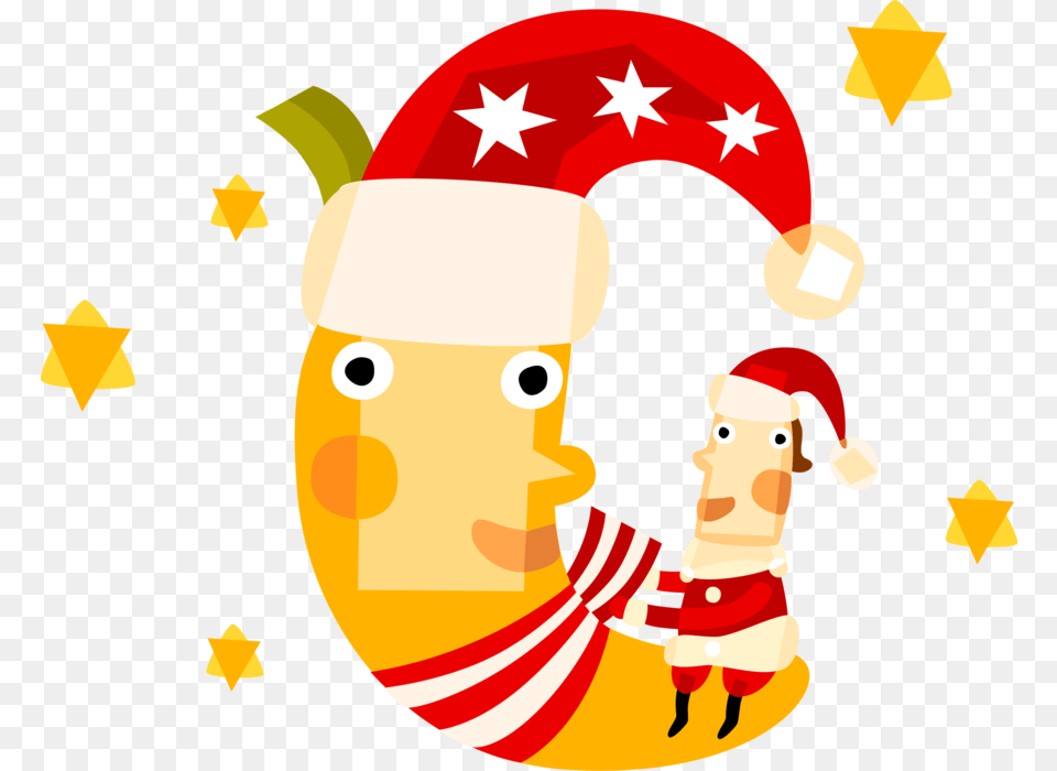 Vector Illustration Of Santa Claus Saint Nicholas, Elf, Baby, Person, Symbol Free Transparent Png
