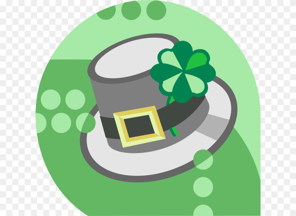 Vector Illustration Of St Patrick S Day Leprechaun Emblem, Green, Photography, Potted Plant, Plant Free Png