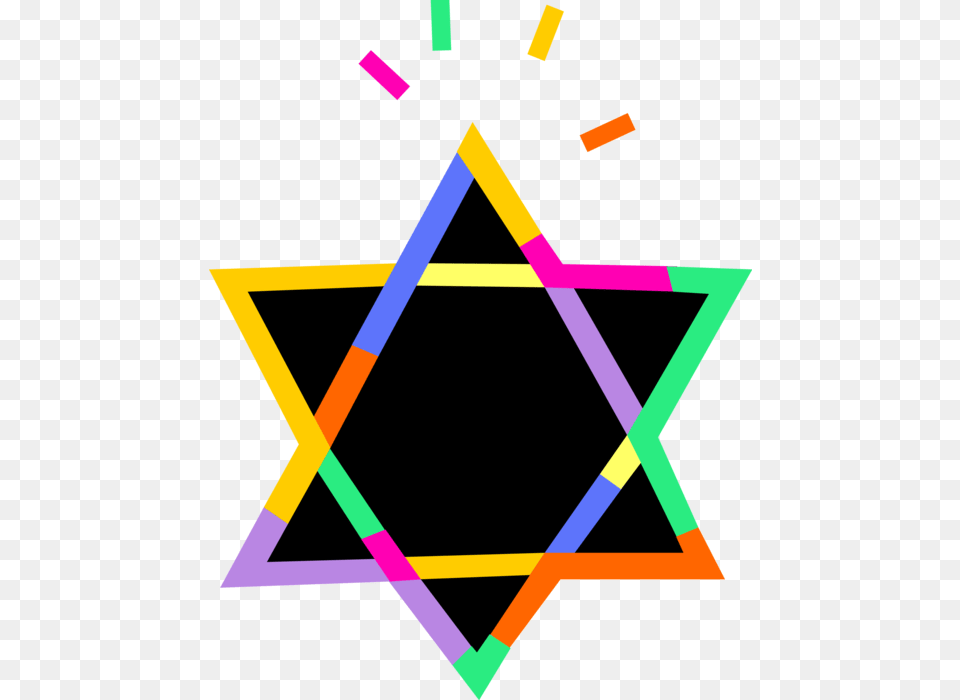 Vector Illustration Of Star Of David Shield Of David Triangle, Star Symbol, Symbol, Gas Pump, Machine Png