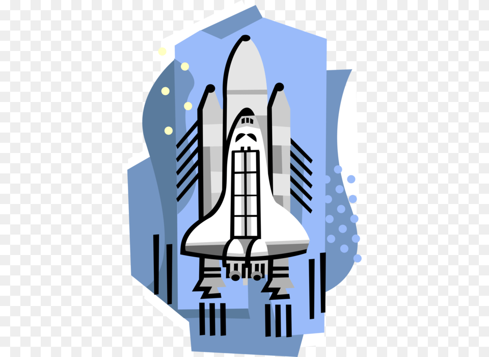 Vector Illustration Of The United States Nasa Space, Aircraft, Space Shuttle, Spaceship, Transportation Free Png
