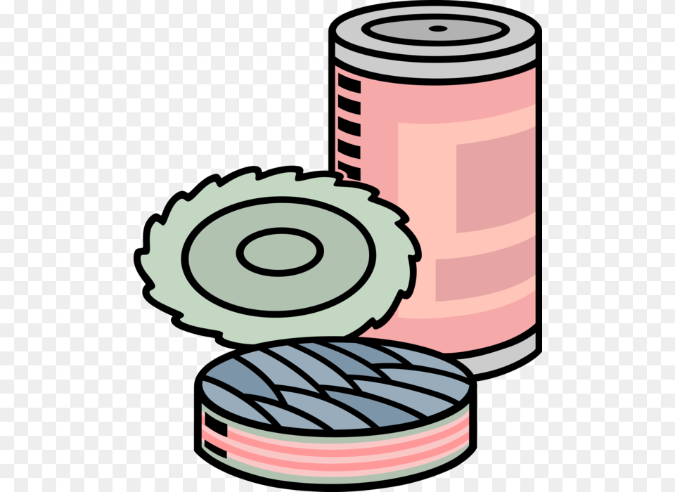 Vector Illustration Of Tin Or Can Of Sardines Nutrient Rich Sardinas Clipart, Machine Free Png