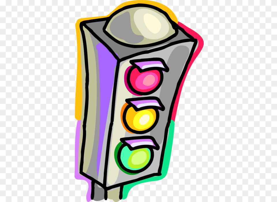Vector Illustration Of Traffic Light Signals Or Stop, Traffic Light, Ammunition, Grenade, Weapon Free Transparent Png
