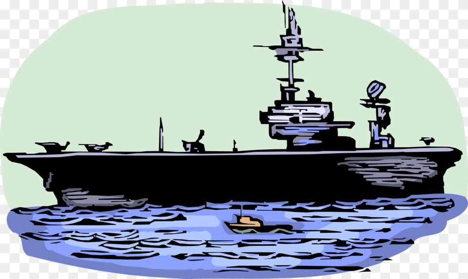 Vector Illustration Of United States Military Naval Boat, Cruiser, Navy, Ship, Transportation Free Transparent Png