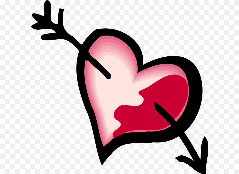 Vector Illustration Of Valentine39s Day Sentimental Heart, Flower, Petal, Plant Png Image