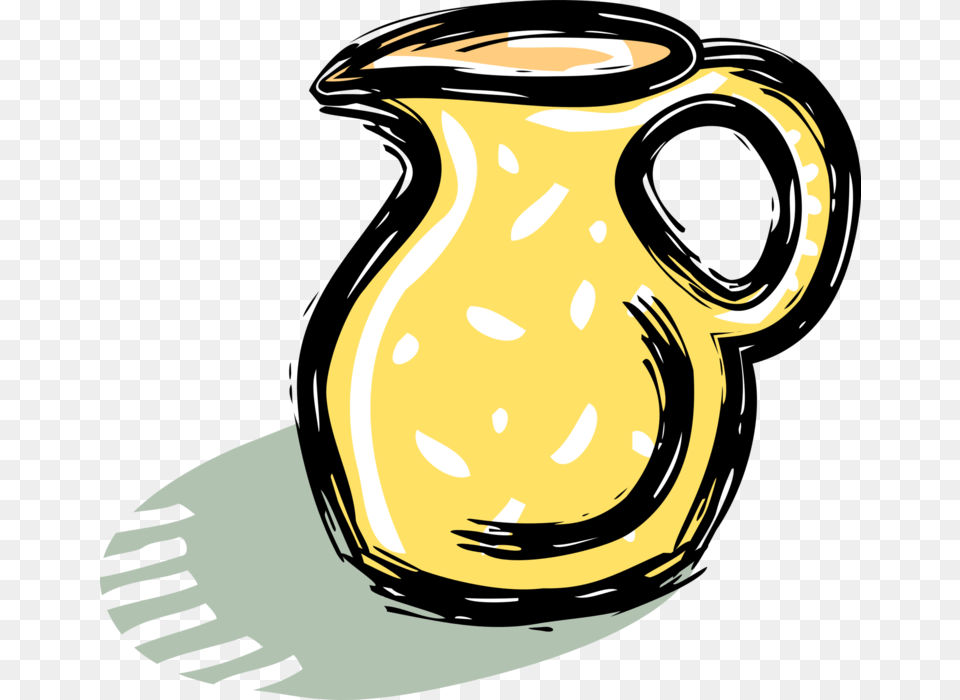Vector Illustration Of Water Jug Pitcher, Water Jug, Adult, Male, Man Free Png Download