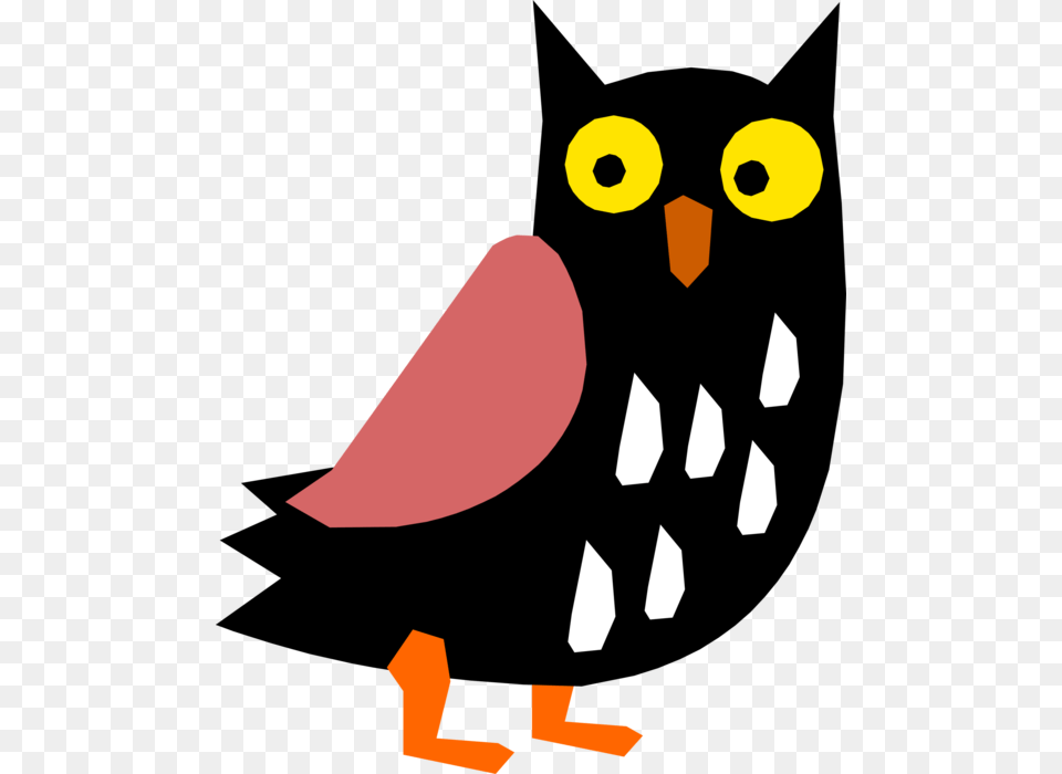 Vector Illustration Of Wise Old Owl Bird Symbol Of Cartoon, Person Png