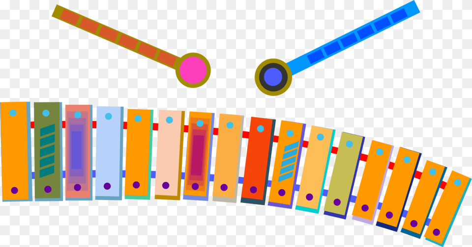 Vector Illustration Of Xylophone Chromatic Musical, Musical Instrument Png