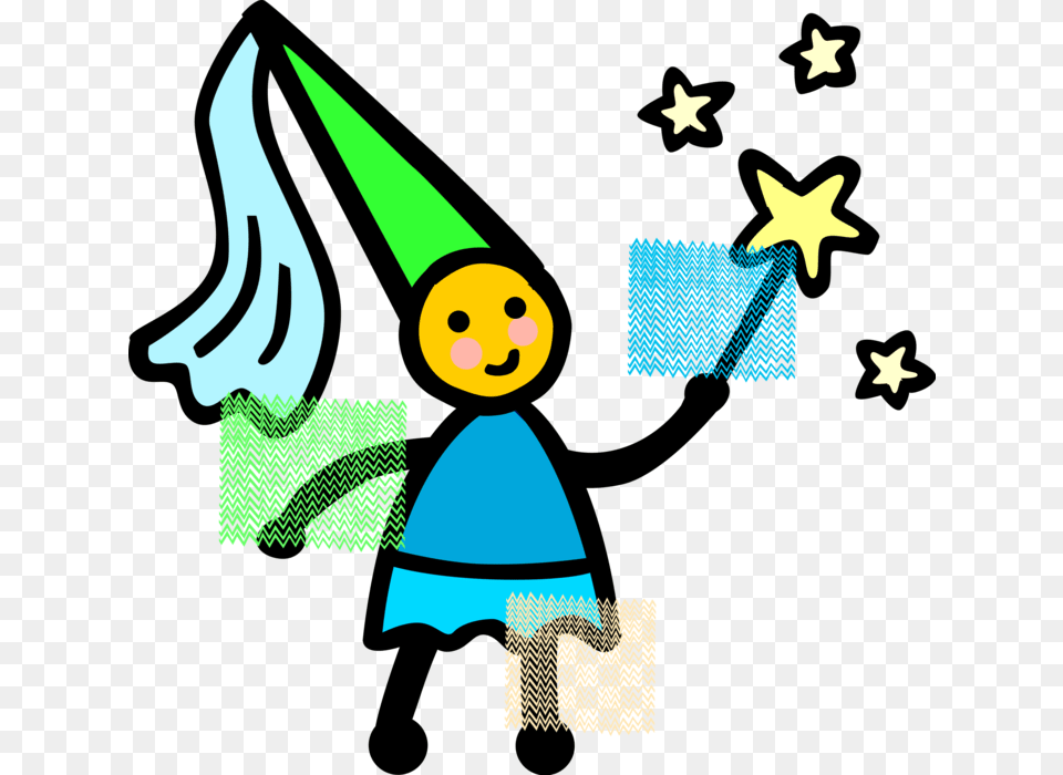 Vector Illustration Of Young Girl In Mythical Fairy, Clothing, Hat, Baby, Person Free Transparent Png