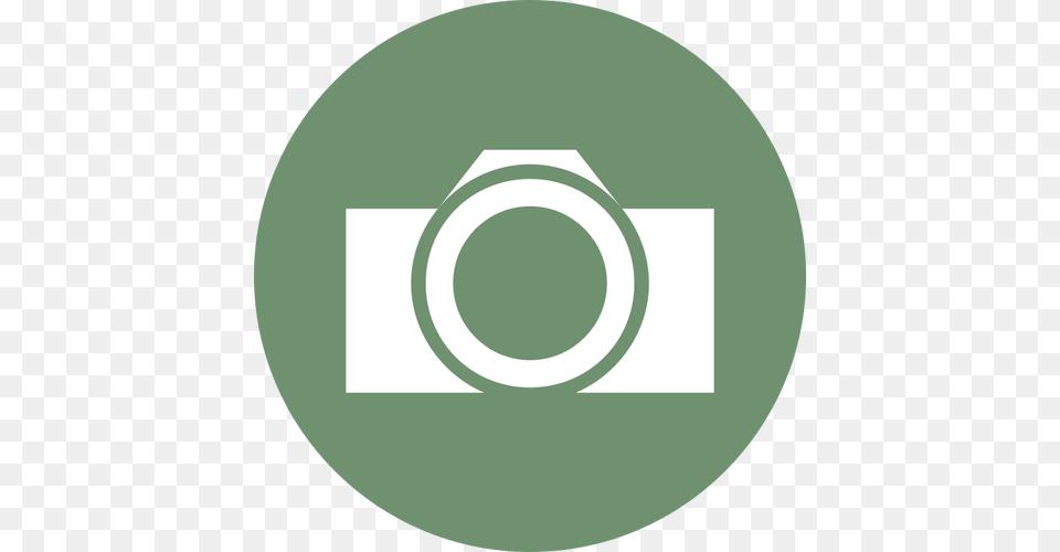 Vector Image Of Camera Icon, Green, Photography, Disk Free Png Download