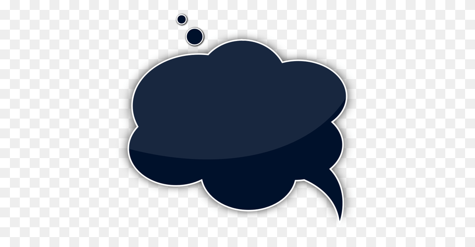 Vector Image Of Cloud Shaped Talking Bubble, Logo, Smoke Pipe Free Transparent Png