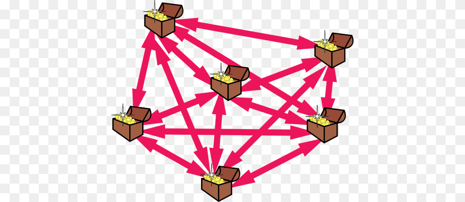 Vector Image Of Early Web Structure With Pots Of Gold Public, Dynamite, Weapon Png